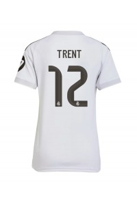 Real Madrid Alexander-Arnold #12 Voetbaltruitje Thuis tenue Dames 2025-26 Korte Mouw